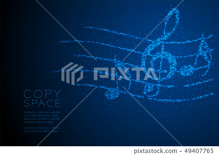 Abstract Geometric Bokeh circle dot pixel pattern Abstract Geometric Bokeh circle dot pixel pattern 49407765