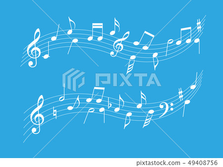 Musical note harmony 49408756