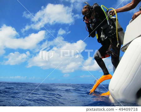 Diving from Saipan boat 49409718
