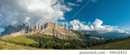 Autumn Geisler or Odle mountain Dolomites Group, Val di Funes 49410423