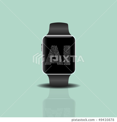 Artificial intelligence on smart watch. 49410878