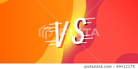 Concept flat modern background battle Concept flat modern background battle 49412179
