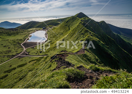 秋田Komagatake Towada Hachimantai國家公園在夏天 49413224