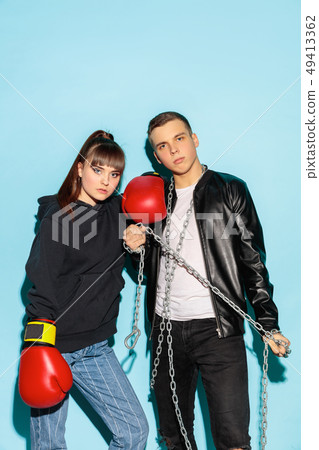 Close up fashion portrait of two young pretty hipster teens Close up fashion portrait of two young pretty hipster teens 49413362