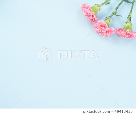 Mother's Day Yasuno Kaoru Sendoku 卡片 graceful carnation top view mother's day 49413433