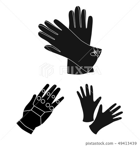 Vector illustration of knitted and keeper logo. Set of knitted and hand vector icon for stock. Vector illustration of knitted and keeper logo. Set of knitted and hand vector icon for stock. 49413439