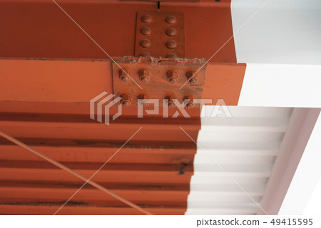 鋼框架鐵建築崗位鐵鏽油漆 49415595