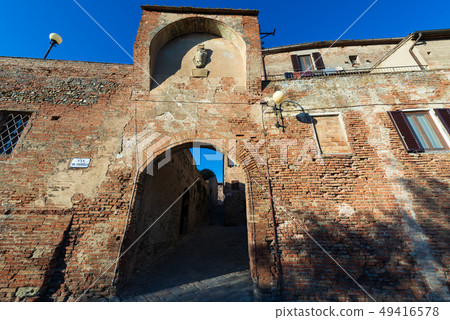 Medieval Town of Certaldo - Tuscany Italy 49416578