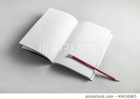 Book and pencil 49416965