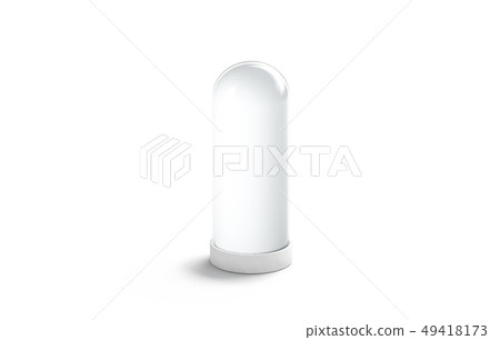 Download Blank White Matt Glass Flask For Flowers Mockup Stock Illustration 49418173 Pixta