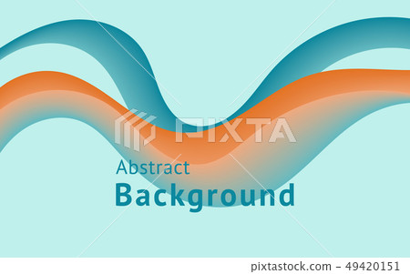 Wave abstract background vector Wave abstract background vector 49420151