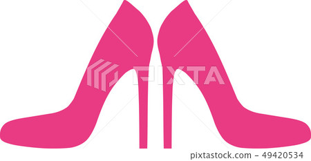 Pink high heel 49420534
