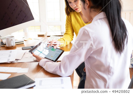 Mobile and website design development technology. 49420802