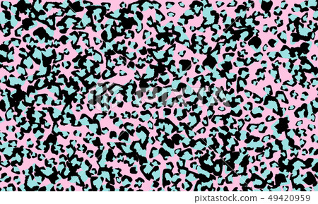 Pink leopard print design. Animal skin pattern. 49420959