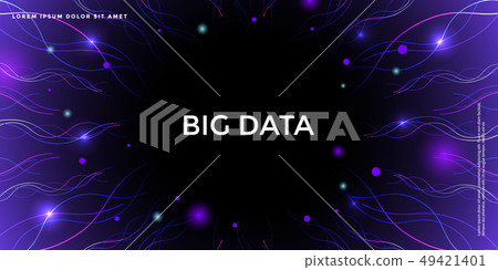 5G technology, future technology background, big data background 49421401