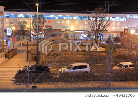 【長野縣】JR上田站的夜景 49421700