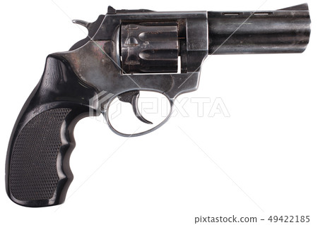 Revolver isolated on white Revolver isolated on white 49422185