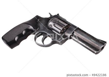Revolver isolated on white Revolver isolated on white 49422186