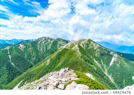 長崎山的山風景[長野縣] 49424476