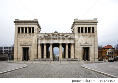 Konigsplatz - Kings Square, state capital Munich, Bavaria, Munich, Germany Konigsplatz - Kings Square, state capital Munich, Bavaria, Munich, Germany 49425402