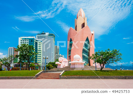 Nha Trang city skyline, Vietnam 49425753