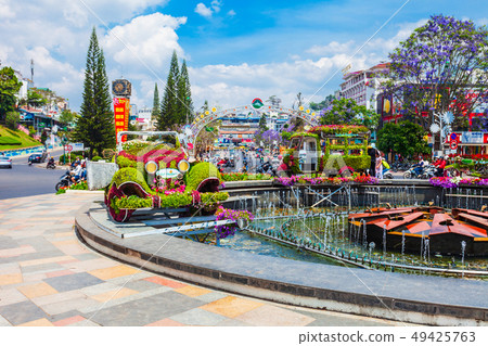 Dalat city centre in Vietnam Dalat city centre in Vietnam 49425763