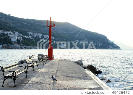 Dubrovnik old town Porporera lighthouse Dubrovnik old town Porporera lighthouse 49426472