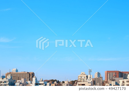 東京都市風景和天空圖像 東京都市風景和天空圖像 49427170