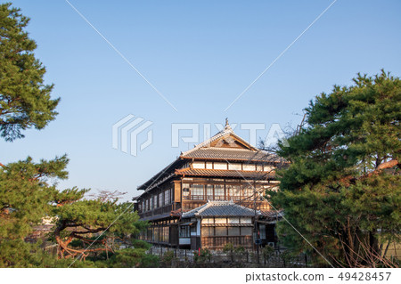 群馬縣Rinkaku的Maebashi Park 群馬縣Rinkaku的Maebashi Park 49428457