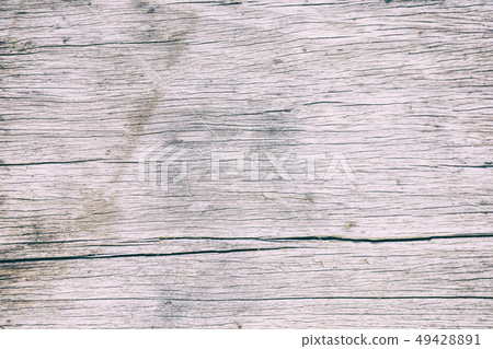 Close up rustic wood table with grain texture in v Close up rustic wood table with grain texture in v 49428891