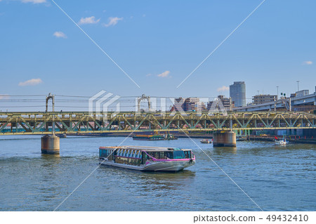 隅田川和水公共汽車風景 49432410