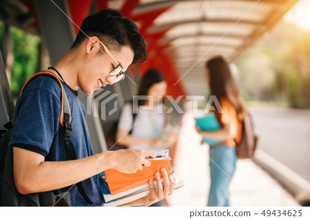 Young asian student. 49434625