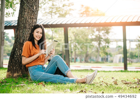 Young asian student. Young asian student. 49434692