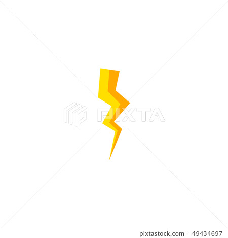 Flash and thunder bolt icon. High voltage and Flash and thunder bolt icon. High voltage and 49434697
