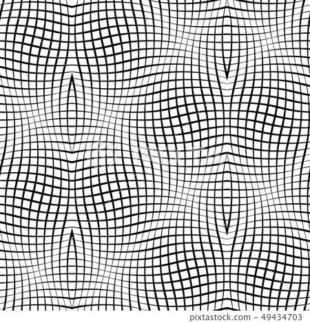 Abstract wavy background. Seamless line pattern Abstract wavy background. Seamless line pattern 49434703