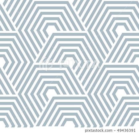 Abstract geometric pattern with stripes, lines. 49436391
