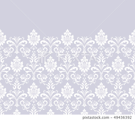 Wallpaper in the style of Baroque. Seamless 49436392