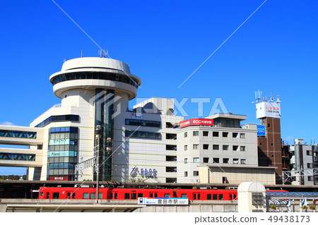Toyota City Toyota City Station and the department store in front of the station 49438173