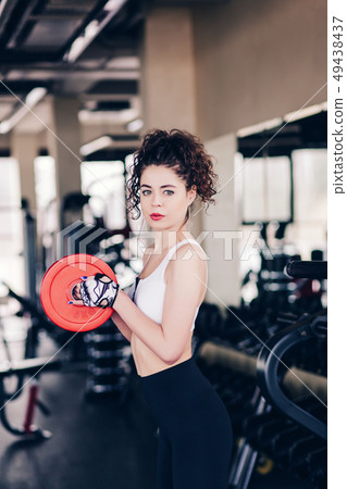 Young woman in gym 49438437