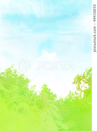 Background material sky leaves texture 49438650