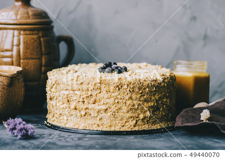 Homemade Honey Cake Homemade Honey Cake 49440070