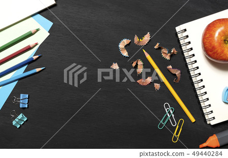 Back to school education and supplies for banner Back to school education and supplies for banner 49440284