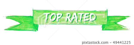 top rated ribbon-插圖素材 [49441225] - PIXTA圖庫