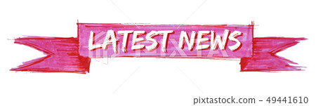 latest news ribbon latest news ribbon 49441610