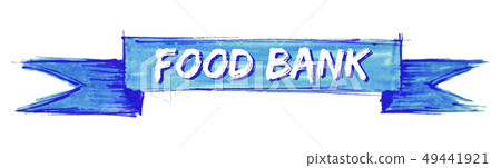 food bank ribbon 49441921