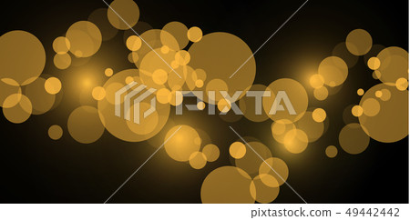 Light Abstract Glowing Bokeh Lights Bokeh Stock Illustration