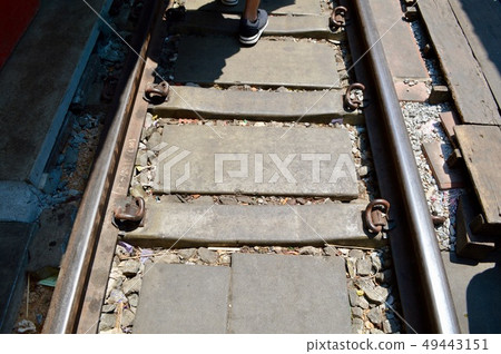 鐵路軌道在泰國 49443151
