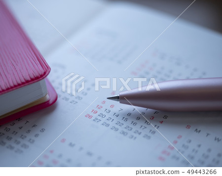 商業形象·日曆·筆記本·女性 49443266