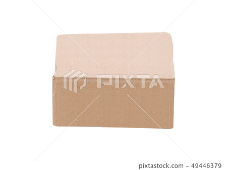 Cardboard box isolated Cardboard box isolated 49446379