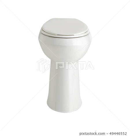 toilet bowl isolated on white background toilet bowl isolated on white background 49446552